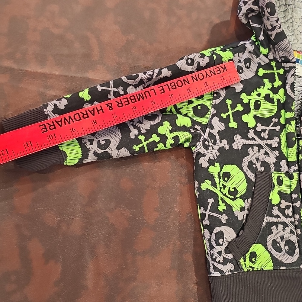 L Toddler Boys Skull Jacket For 18 Months - Picture 4 of 8